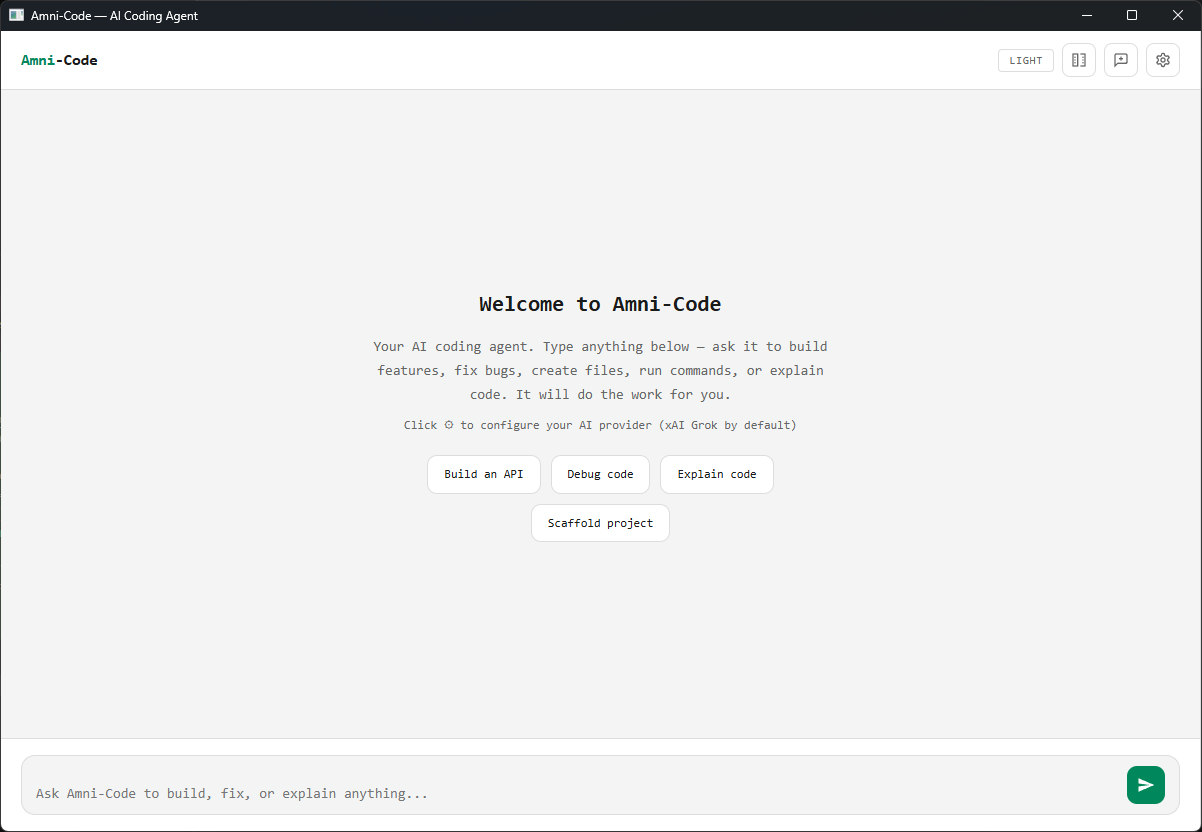 Amni-Code Light Interface